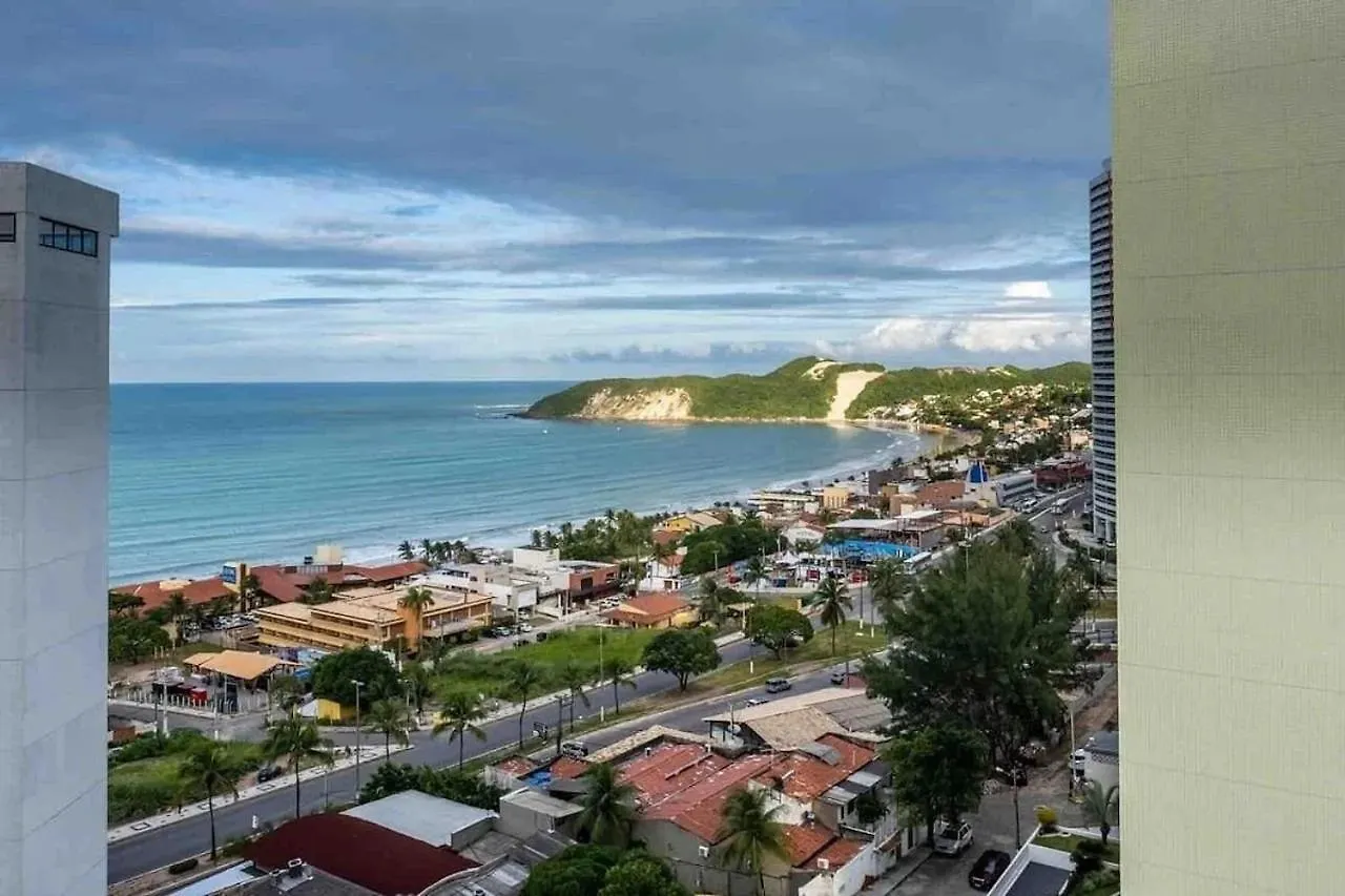 شقة فندقية ناتال Vista Mar Da Praia De Pontanegra 2 Quartos Wifi 55 Mb Capacidade Para Ate 6 Pessoas E Pet Friendly البرازيل