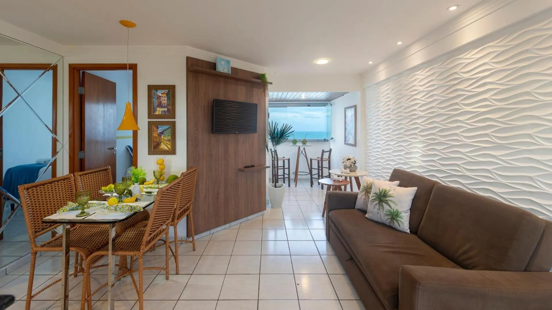 Vista Mar Da Praia De Pontanegra 2 Quartos Wifi 55 Mb Capacidade Para Ate 6 Pessoas E Pet Friendly 纳塔耳 0*,  巴西
